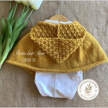 Pineapple Hooded Cape