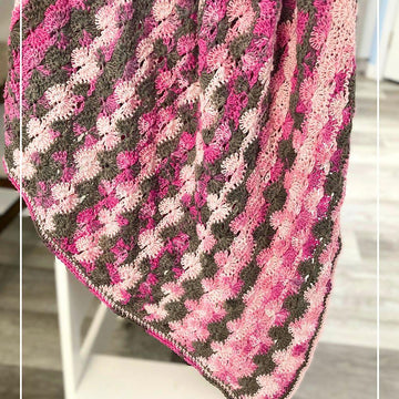 Blushing Camo Blanket