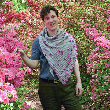 Floral Bouquet Shawl