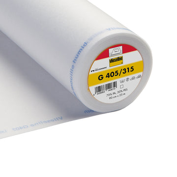Vlieseline EasyFuse Interlining Ultrasoft Medium Iron-on - 90cm - White
