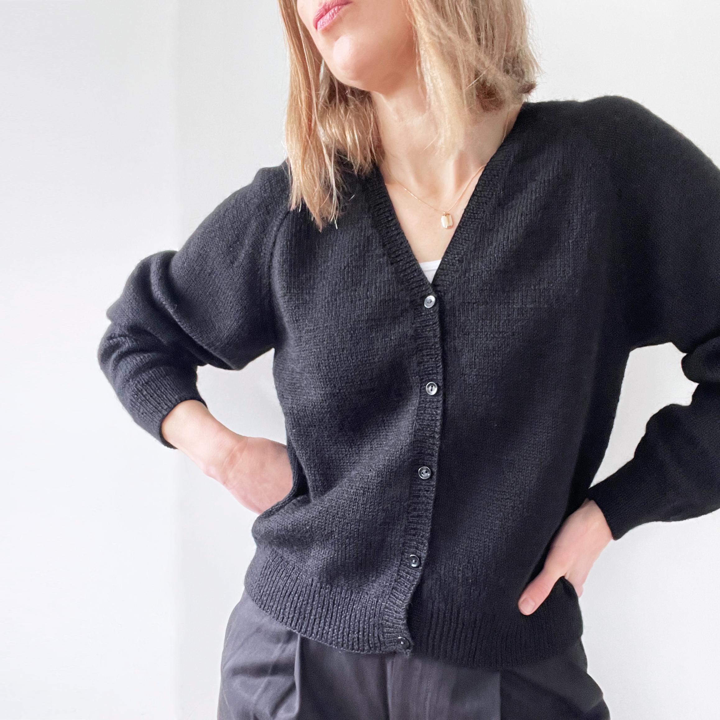 Basic V Neck Cardigan