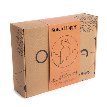 Stitch Happy Stairs And Shapes Punch Needle Kit