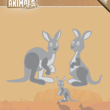 Find It Trading Amy Design Die - Kangaroo, Wild Animals Outback