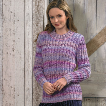 Jumper in James C. Brett Marble Chunky - JB584 - Leaflet