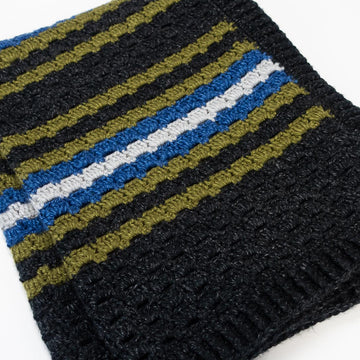 Irish Tides Boxed Block Stitch Crochet Blanket