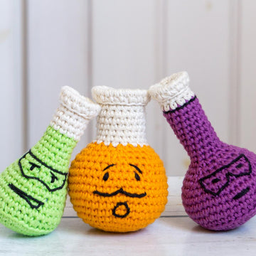 Chemistry lab flask set