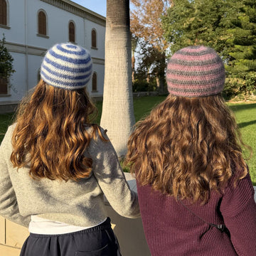 Brushed Mohair Beanie