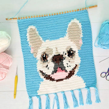 French Bulldog Tapestry Wall Hanging