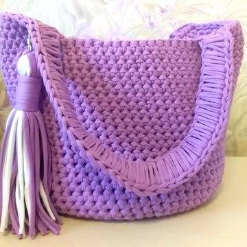 Crochet easy bag, shopper pattern