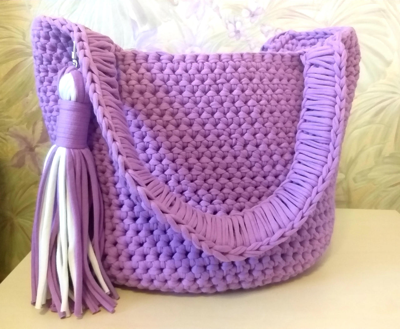 Crochet easy bag, shopper pattern