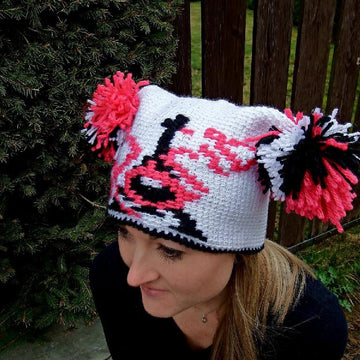 Graphed Beanie - Paris