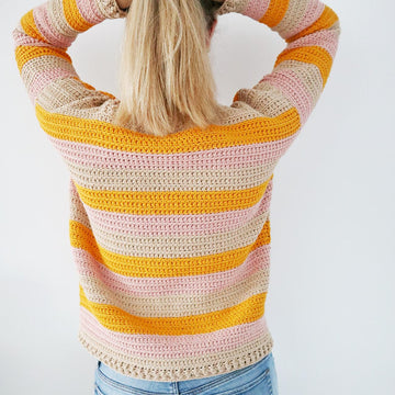 Sunset Stripes Sweater