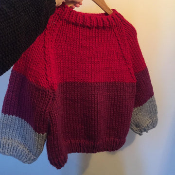 Colourful Chunky Jumper