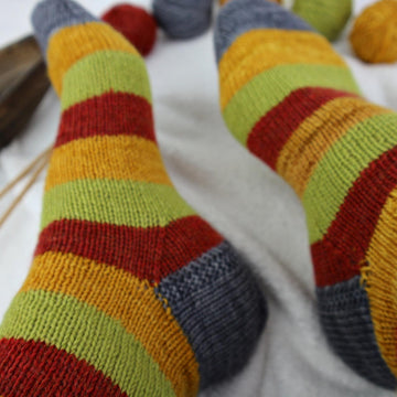 Happy Scrappy Socks - Stash Busting Project