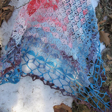 Seashell Fan Shawl