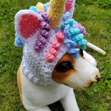 Unicorn Dog or Cat Hood