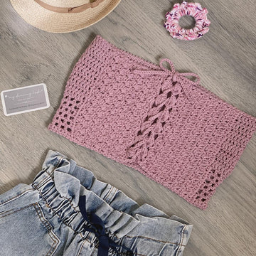 Rosebud Tube Top