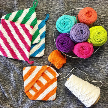Magic Potholder Stripes