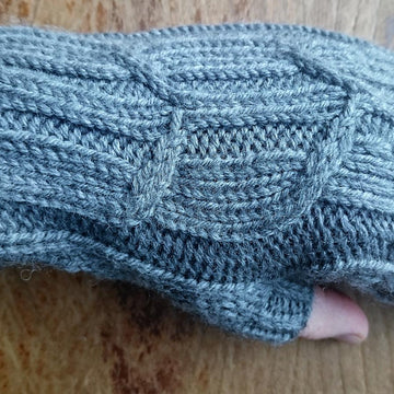 Ionic Fingerless Mitts