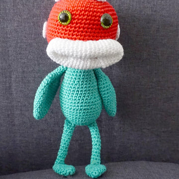 Häkelanleitung für die Amigurumi Piranha-Pflanze