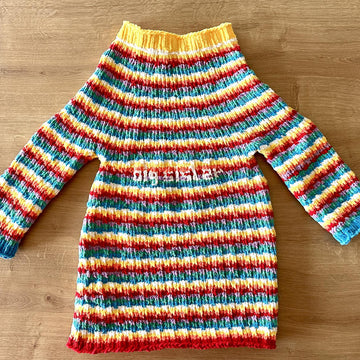 Colourful big sister dress