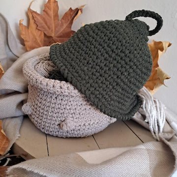 Mushroom Bobble Basket