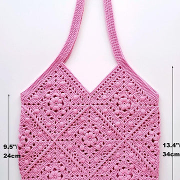 Tote bag Pink Jasmine