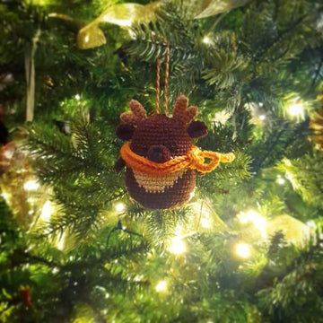 Festive Friends Christmas Animals Baubles Decorations Ornaments