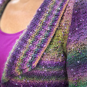 Garter Check Cardigan #187
