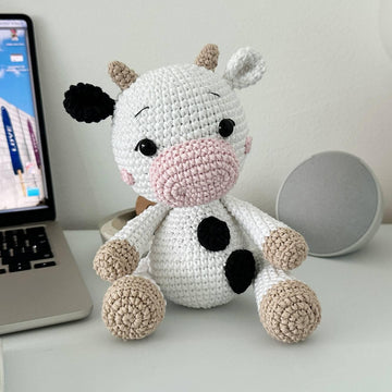 Cow Amigurumi Crochet Pattern PDF – Cow Soft Toy, Stuffed Animal Tutorial