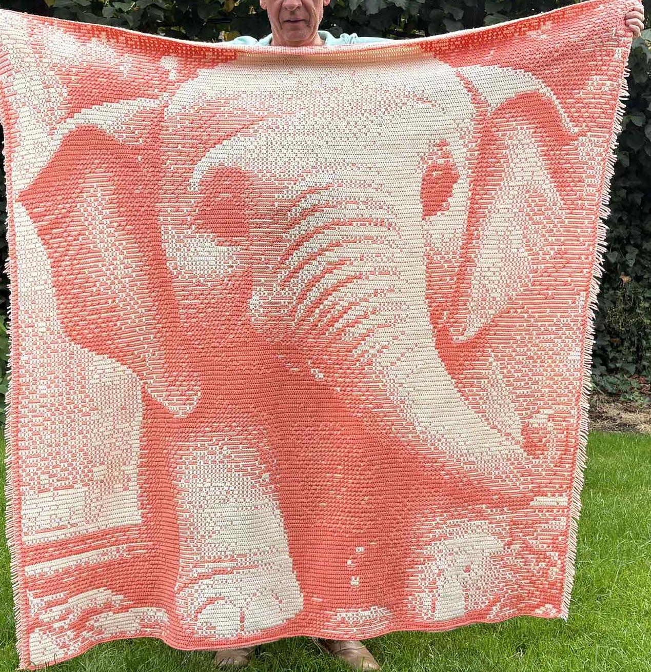 Overlay Mosaic "BABY ELEPHANT"