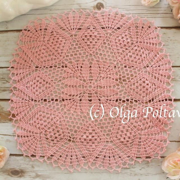 Anastasia Square Doily