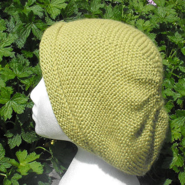 GARTER STITCH SLOUCH KNITTING PATTERN - MADMONKEYKNITS