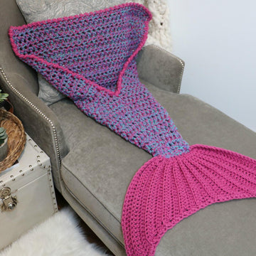 Bulky & Quick Mermaid Blanket