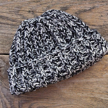 Knitting Pattern Melange Winter Hat