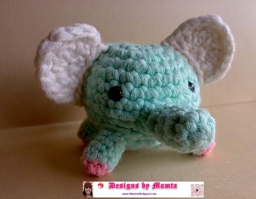 Crochet Elephant Pattern Amigurumi Animal