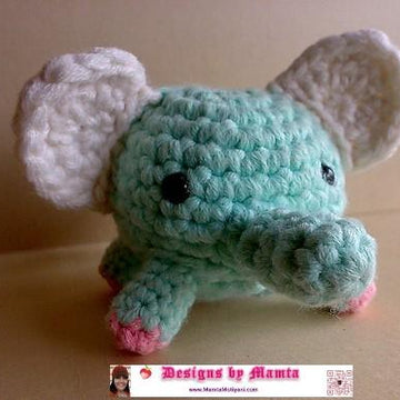 Crochet Elephant Pattern Amigurumi Animal