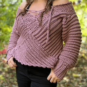 Häkelanleitung Pullover "Mystic Maze"