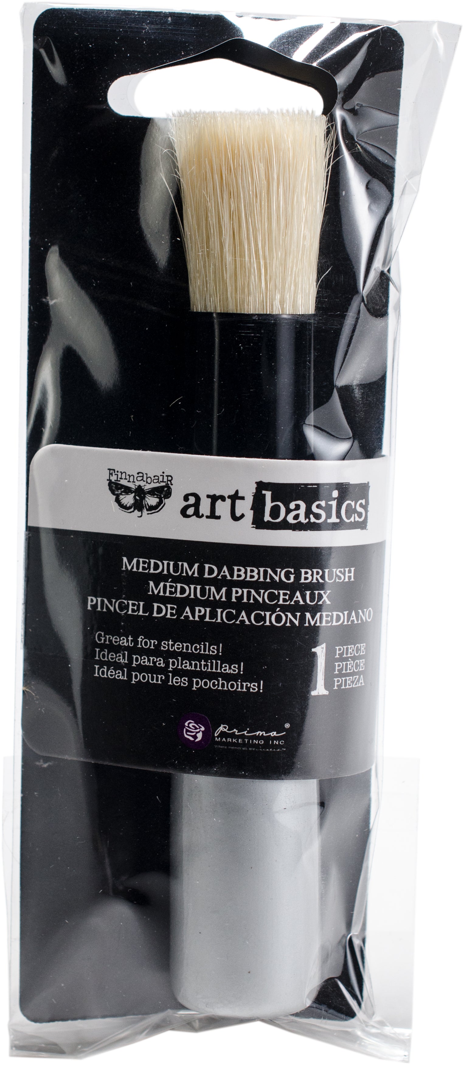 Prima Marketing Finnabair Art Basics Dabbing Brush - Medium .75"