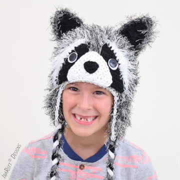 Ricki The Furry Raccoon Hat