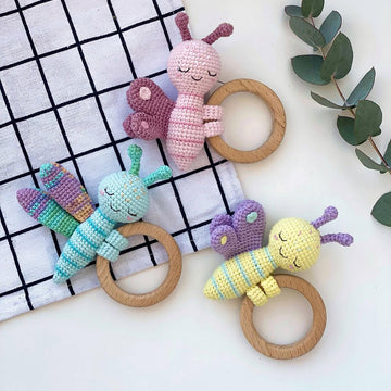 Baby Teether Butterfly and Dragonfly