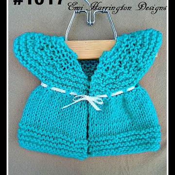 1017-TEAL Baby Sweater