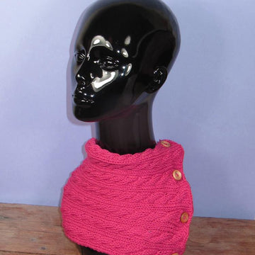 Sideways Cable Button Up Cowl