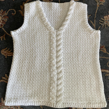 The Wheat Cabled Summer Top
