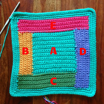 Festive Log Cabin Blanket