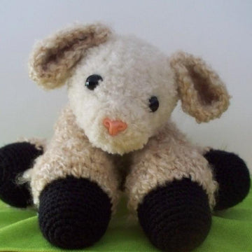 Fuzzy Lamb or Sheep Toy