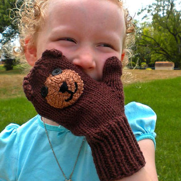 Teddy Bear Mittens