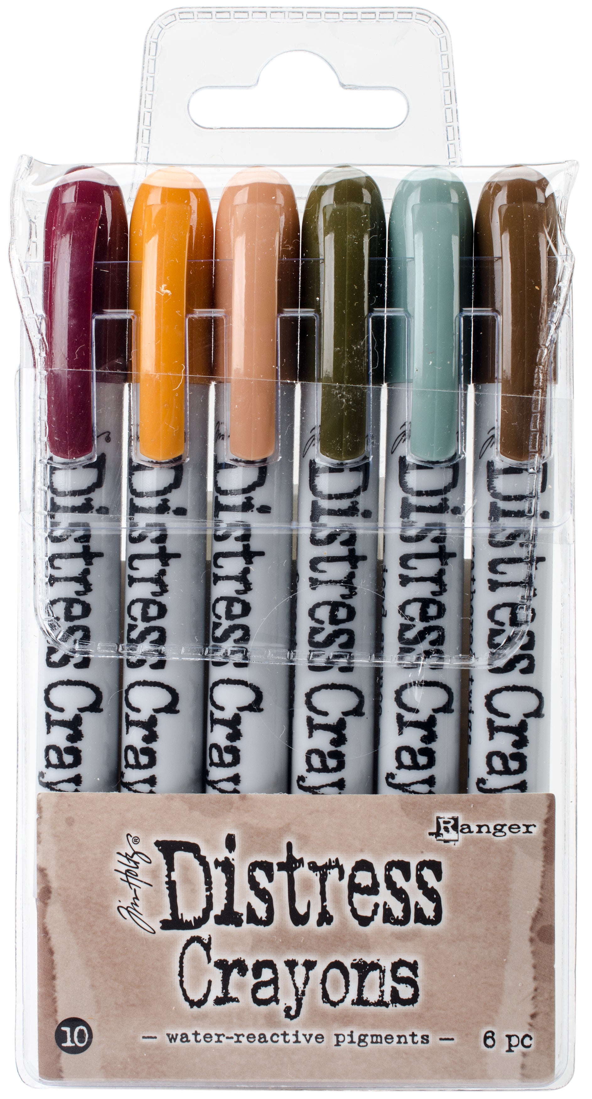 Ranger Tim Holtz Distress Crayon Set - Set #10