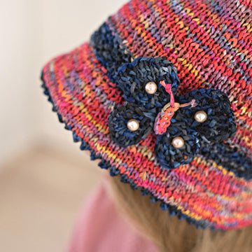 Mary sun brim hat