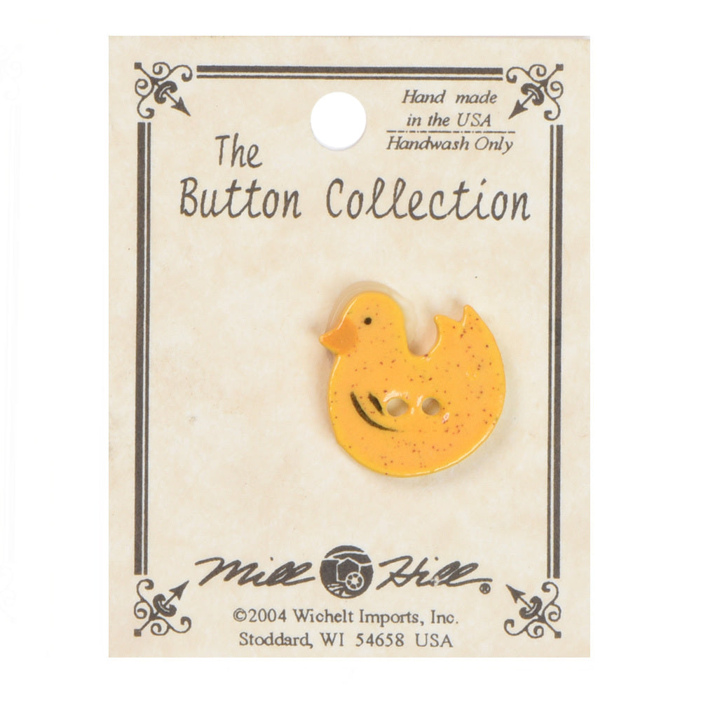 Mill Hill Button 86295 - Yellow Duck